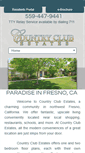 Mobile Screenshot of countryclubestatesapartments.com